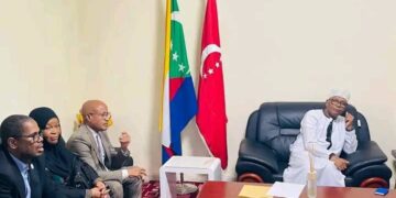 Le Gouverneur Dr Zaidou Youssouf reçoit le Ministre des Finances